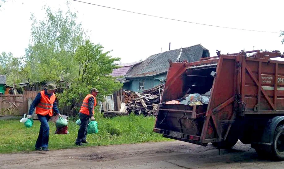 Вывоз мусора из частного дома в Долгопрудном в октябре