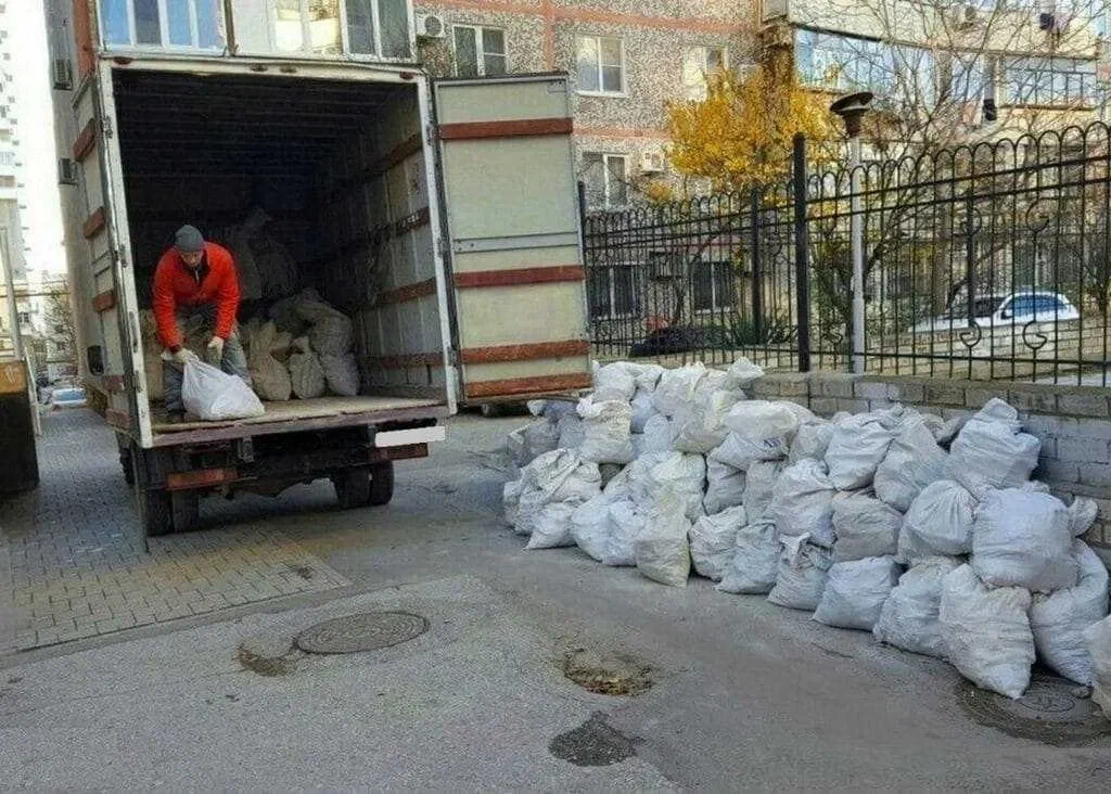 Вывоз мусора после переезда в Долгопрудном в октябре
