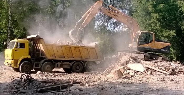 Вывоз бетонного боя и ЖБИ отходов в Долгопрудном от ПроМусор, цена от 2739 руб., утилизация и переработка