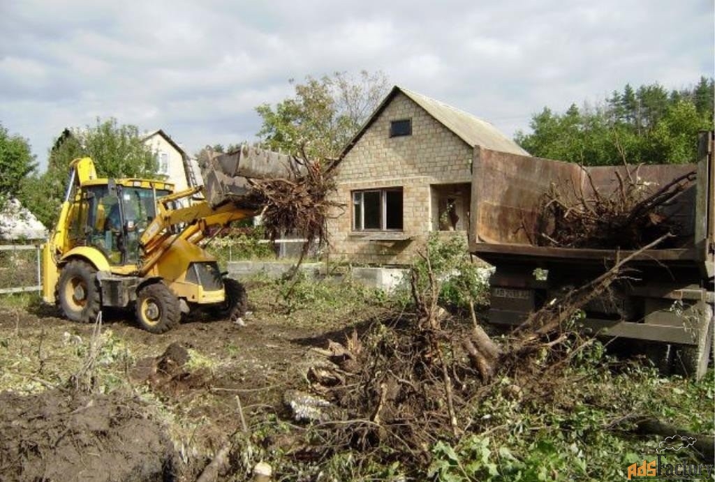 Уборка участков от мусора любой сложности в Долгопрудном в октябре
